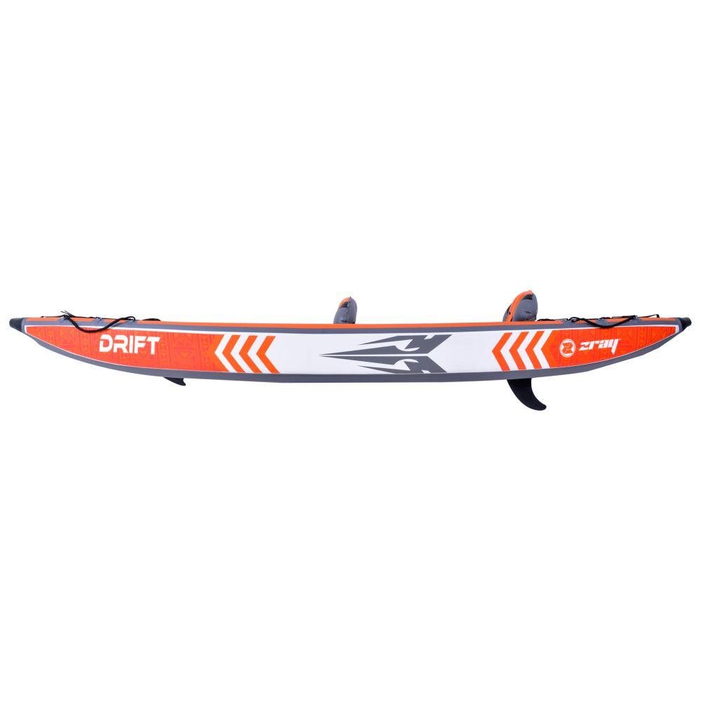 Zray - Drift 2 Person Inflatable Kayak (Orange/Grey)