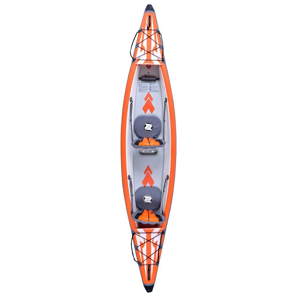 Zray - Drift 2 Person Inflatable Kayak (Orange/Grey)