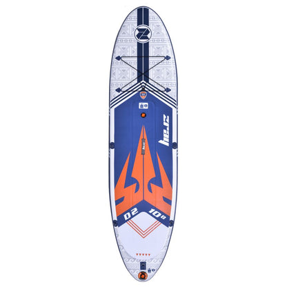 SUP Warehouse - Zray-Dual Delixe 10'8" Inflatable SUP Package (Blue/Orange)