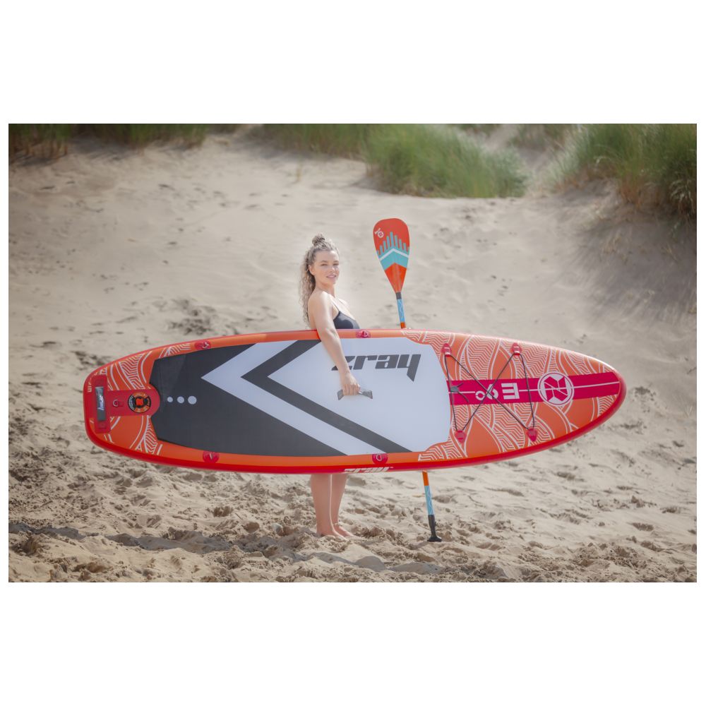 SUP Warehouse - Evasion 9' Inflatable SUP Package (Orange)