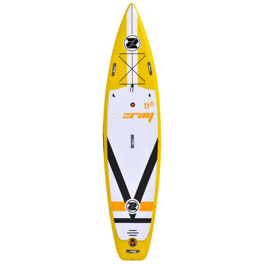 SUP Warehouse - Zray - Fury Dual Chamber 11'6 Inflatable SUP Package (Yellow)