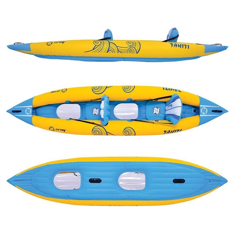 Tahiti Inflatable Kayak (Yellow/Blue)