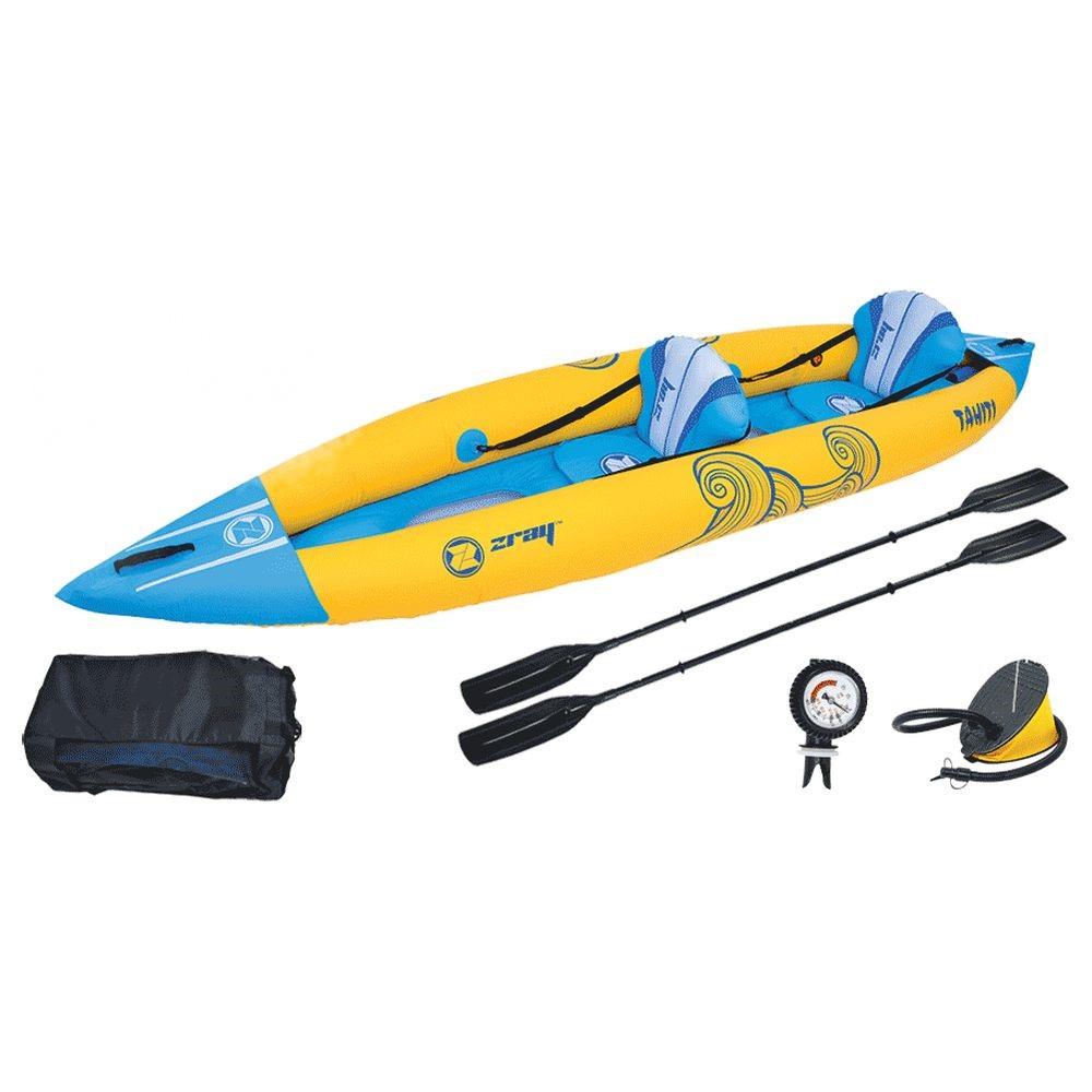 Tahiti Inflatable Kayak (Yellow/Blue)