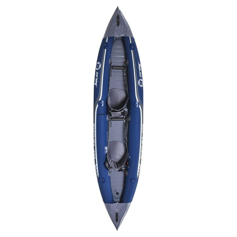 SUP Warehouse - Zray - Tortuga 400 Inflatable Kayak (Grey/Blue)