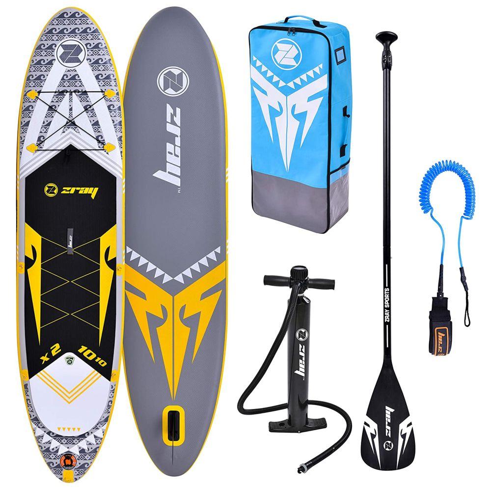 X Rider 10'10" Aufblasbares SUP-Paket (Grau)