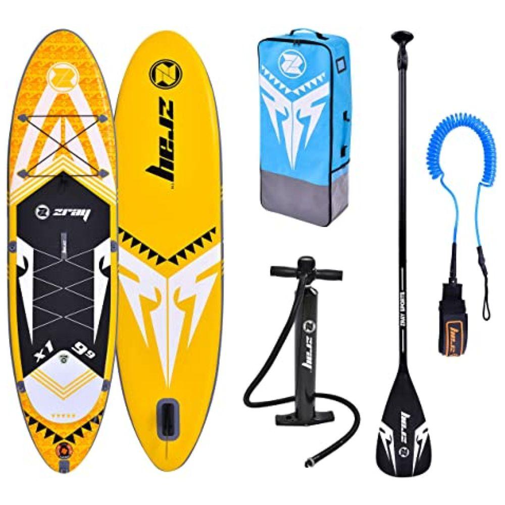 SUP Warehouse - Zray - X-Rider 9'9" Inflatable SUP Package (Yellow)