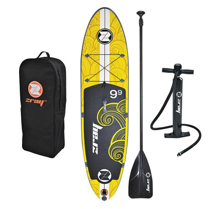 X1 9'9" aufblasbares SUP-Paket (Gelb/Grau)