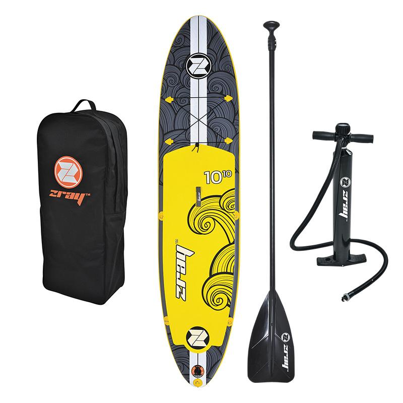 X2 10'10" aufblasbares SUP-Paket (Gelb/Grau)